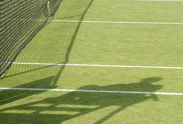 Rénovation terrain de tennis en gazon synthétique lyon