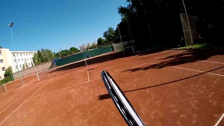 Construction d'un terrain de tennis à Nice