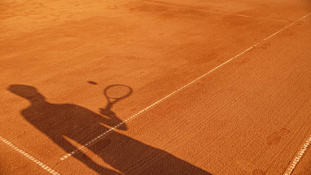 construction court de tennis en terre battue à Avignon